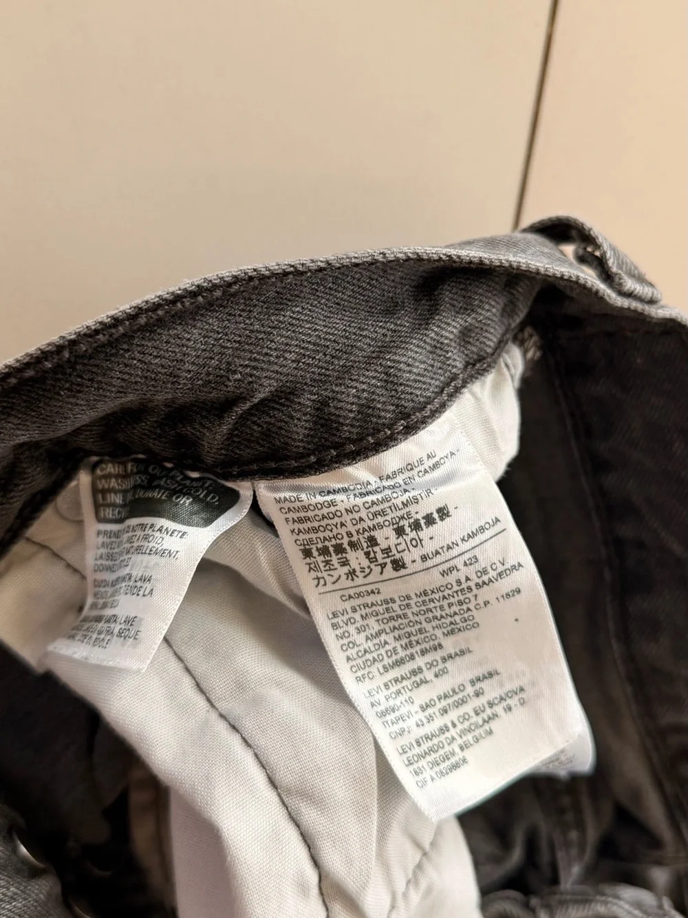 Levi's Relaxed 501 Jeans - Gray